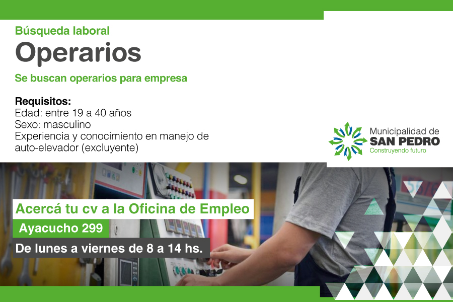 El Diario de San Pedro | Noticias locales y regionales