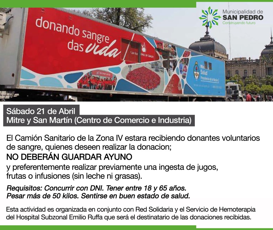 El Diario de San Pedro | Noticias locales y regionales