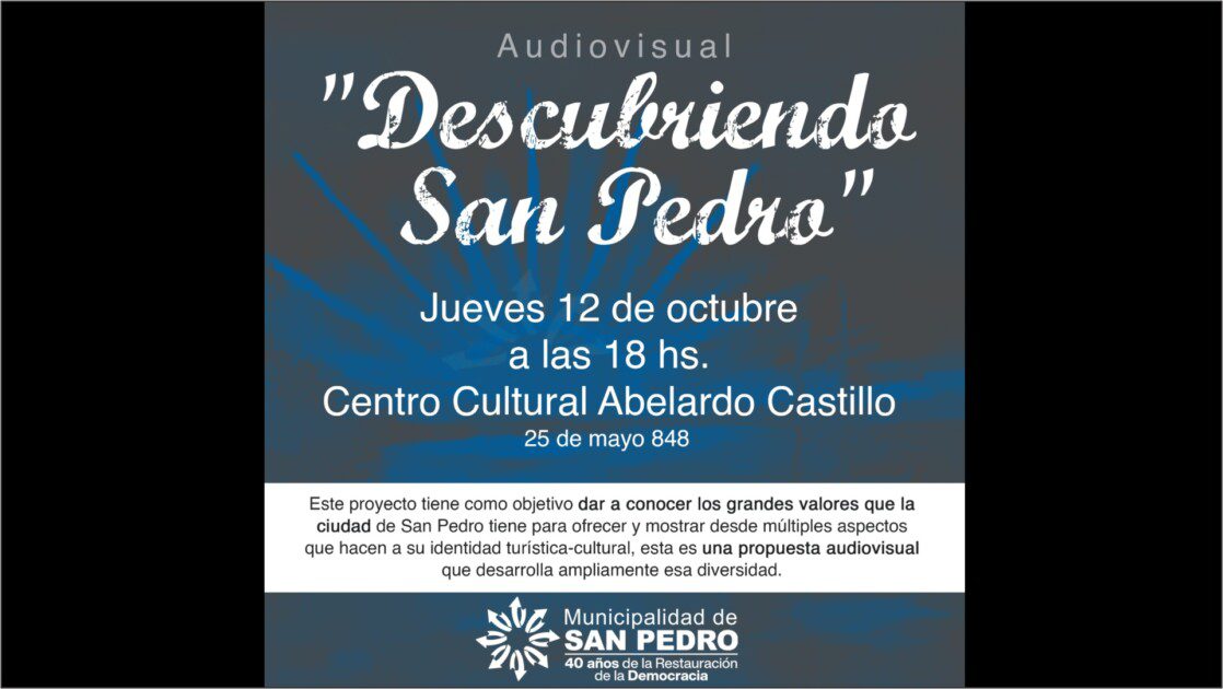 El Diario de San Pedro | Noticias locales y regionales