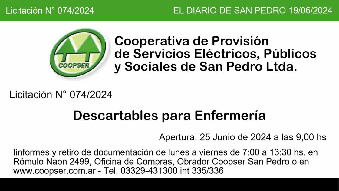 El Diario de San Pedro | Noticias locales y regionales