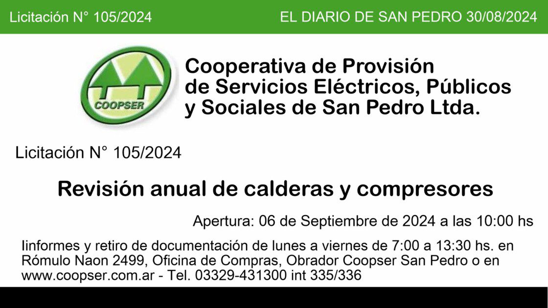 El Diario de San Pedro | Noticias locales y regionales