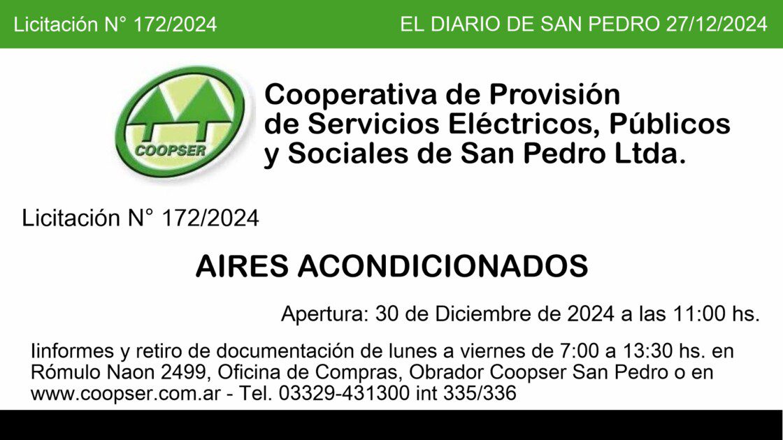 El Diario de San Pedro | Noticias locales y regionales